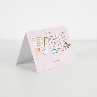 meri meri Meri Meri Get Well Soon Garland Card