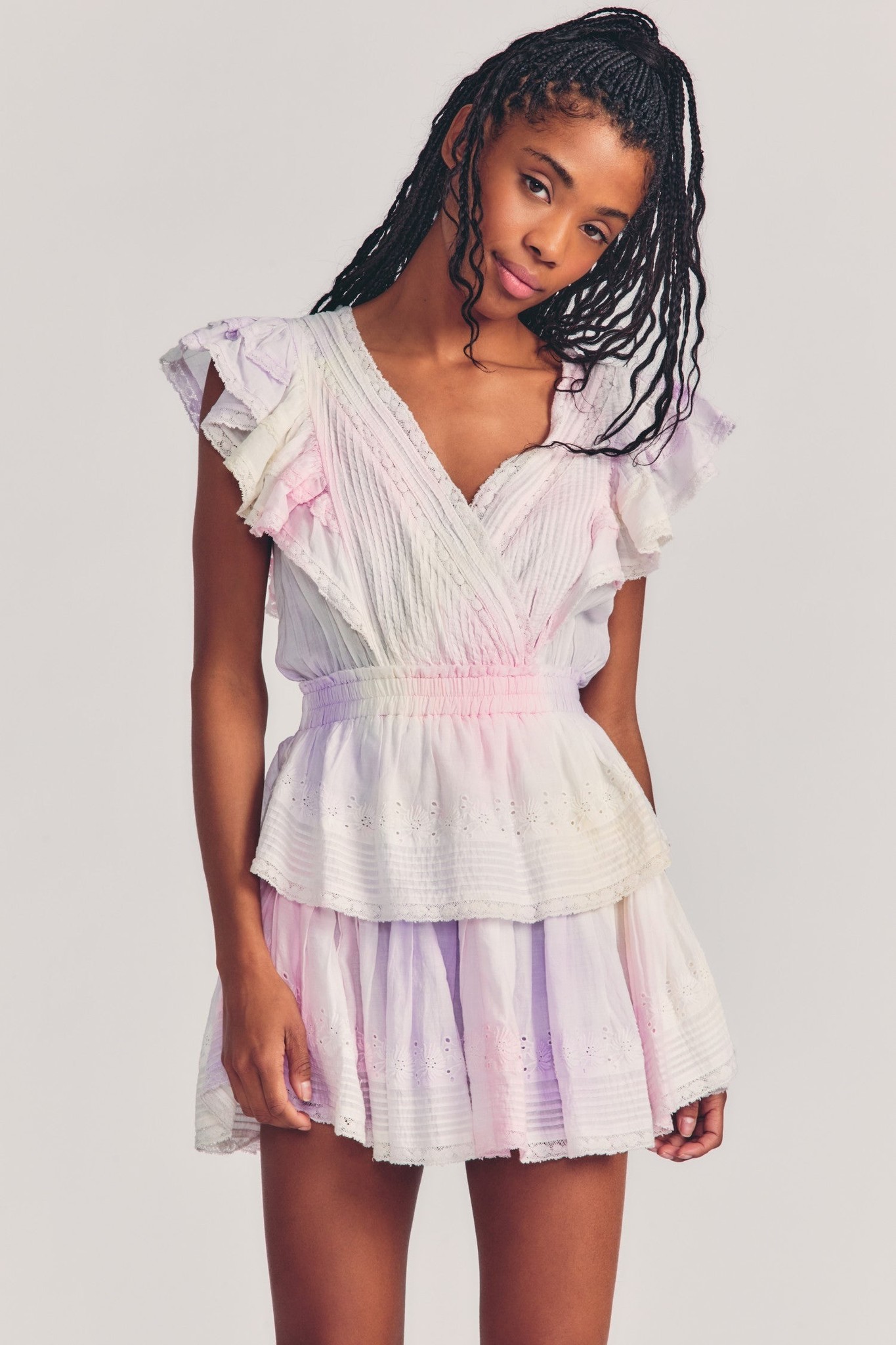 LOVE SHACK FANCY GWEN DRESS Sand Angels