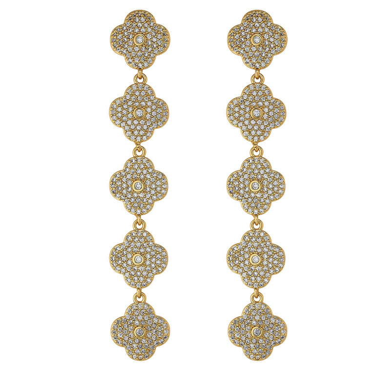 ASHA ASHA Beatrix Strand Earring Long