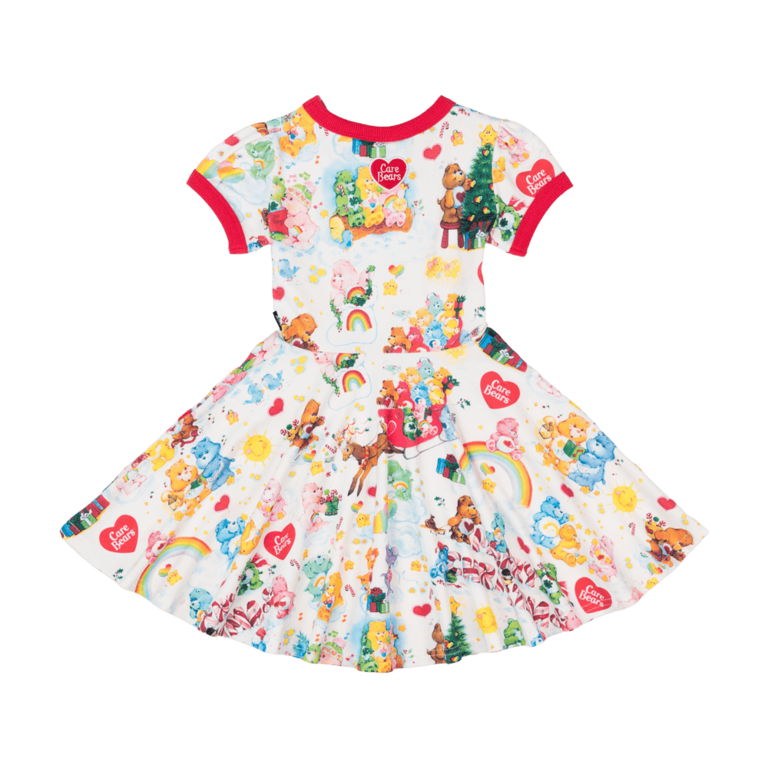 ROCK YOUR BABY Rock Your Baby Beary Christmas Waisted Dress