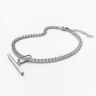 THATCH Thatch Toggle Charm Silver Bracelet