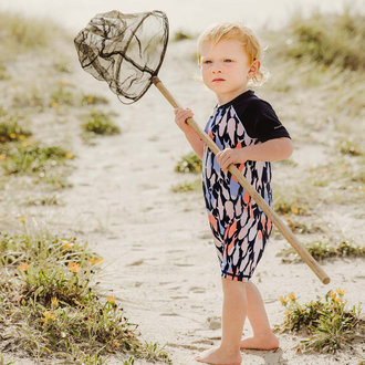 SNAPPER ROCK SNAPPER ROCK Fish Frenzy SS Sunsuit