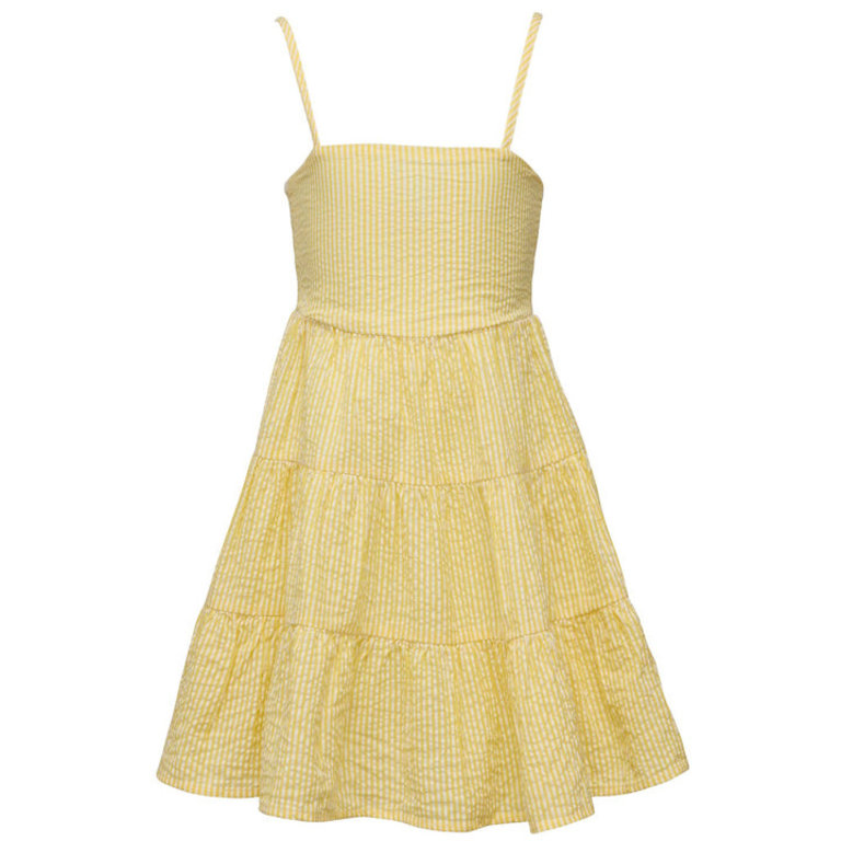 SNAPPER ROCK SNAPPER ROCK Marigold Stripe Beach Dress