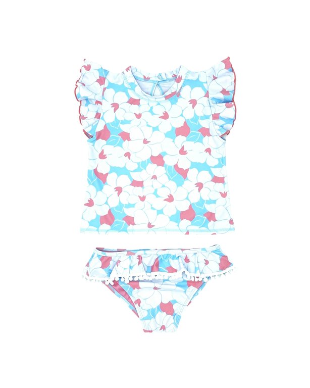 FEATHER 4 ARROW F4A SEASHELL S/S BABY RUFFLE SET