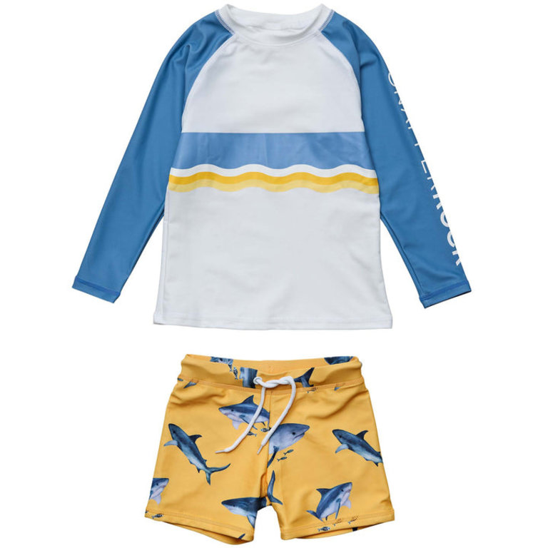 SNAPPER ROCK SNAPPER ROCK Sunrise Shark LS Baby Set