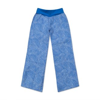 HIHO HIHO MARIGOT ROLL DOWN PANT BLUE PAISLEY