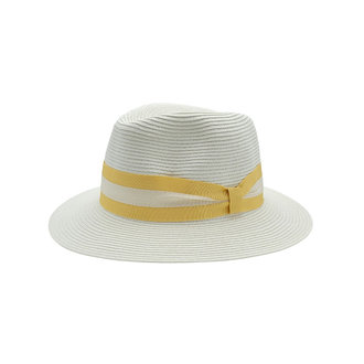 PHYSICIAN ENDORSED GENEVA HAT - WHITE/YELLOW