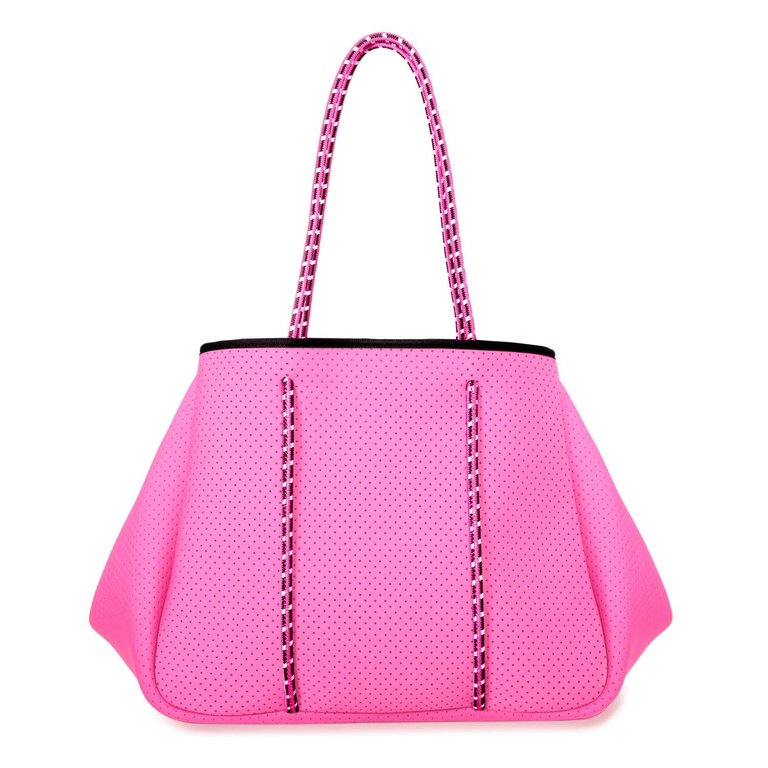 ANNABEL ANNABEL INGALL NEOPRENE TOTE - SHOCKING PINK