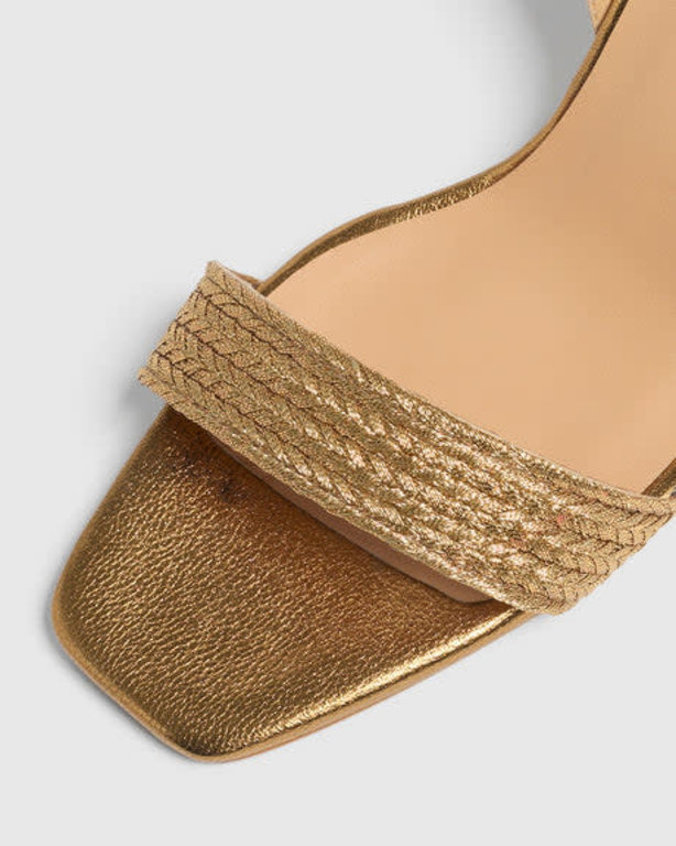 CASTANER CASTANER BARBY GOLD WEDGE SANDAL