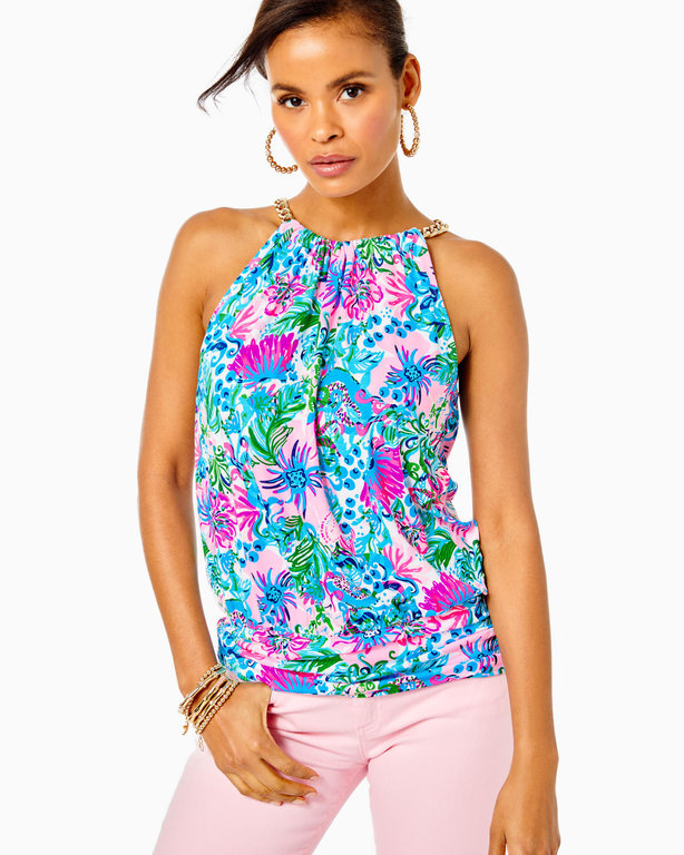 LILLY PULITZER Lilly Pulitzer Bowen Halter Top