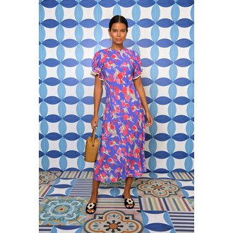 RIXO Rixo Venice Floral Iris