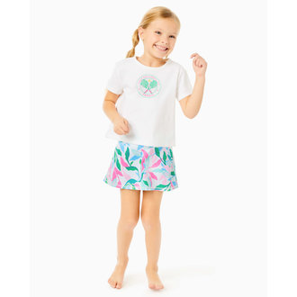 LILLY PULITZER Mini Aila Skort UPF 50+ Resort White