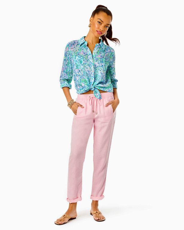 LILLY PULITZER Lilly Pulitzer Taron Linen Pant