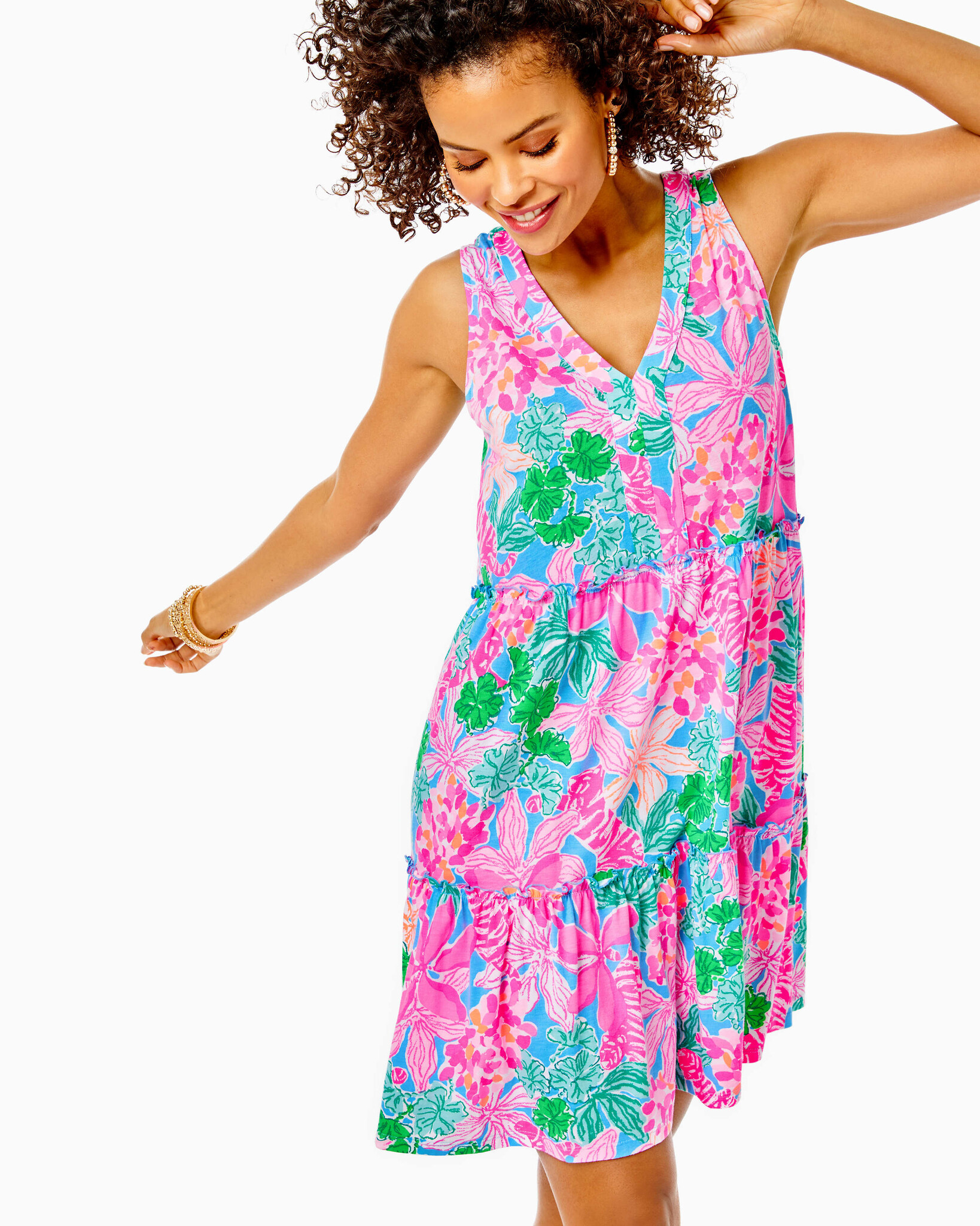 Lilly pulitzer shop v neck dress