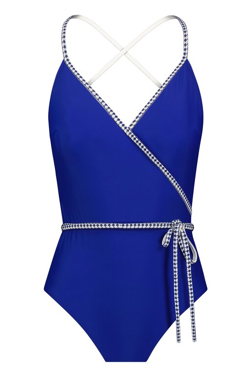 Lemlem Lemlem Lena Ballet One Piece Royal Blue