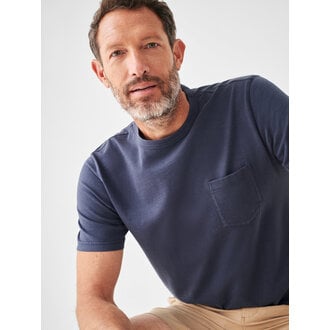 FAHERTY FAHERTY sunwashed pocket tee