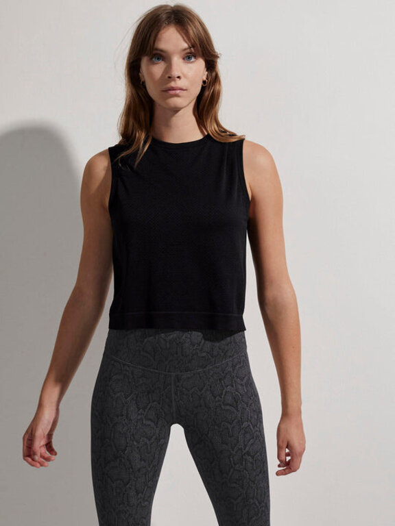 Varley Page Seamless Crop Tank