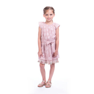 IMOGA IMOGA JULIET CAMELIA  PLEATED DRESS