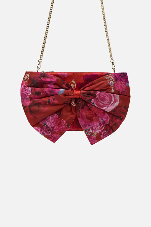 CAMILLA CAMILLA  BOW BAG ITALIAN ROSA