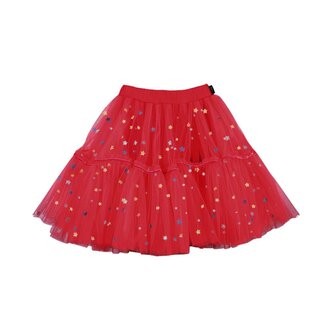 ROCK YOUR BABY ROCK YOU BABY RED CELEBRATION TULLE SKIRT RED