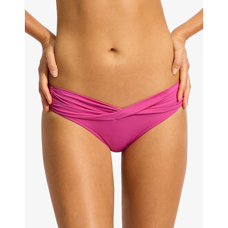SEAFOLLY Seafolly Twist Band Mini Hipster Pant Hot Pink