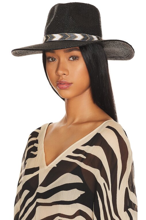 NIKKI BEACH JESSIE HAT - BLACK