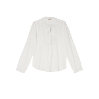 MABE ADLEY L/S TOP WHITE