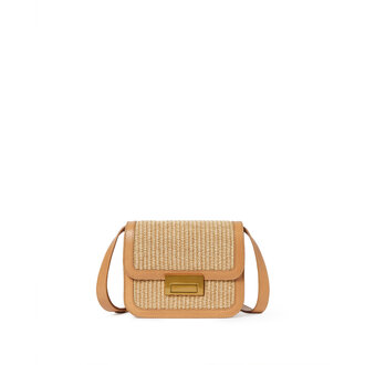 LOEFFLER RANDALL LOEFFLER RANDALL DESI CROSSBODY WITH LOCK HARDWARE