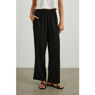 Rails RAILS LEON CROP BLACK GAUZE PANT