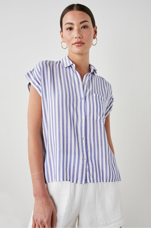 Rails RAILS WHITNEY BLUE WHITE STRIPE