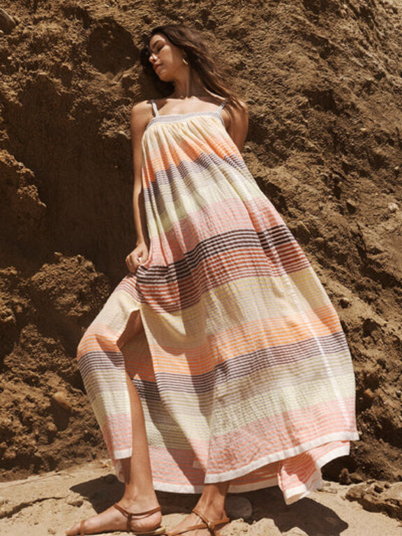 Lemlem Lemlem EDA | Flowy Dress Amaresh Sunrise