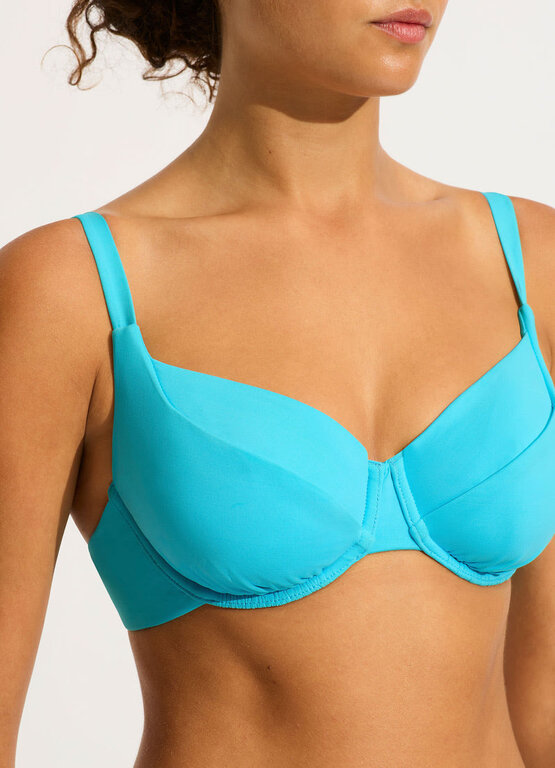 SEAFOLLY Seafolly DD Cup Underwire Bra Atoll Blue