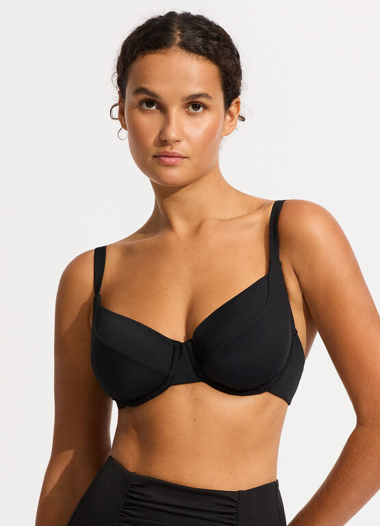 SEAFOLLY Seafolly DD Cup Underwire Bra Black