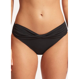 SEAFOLLY Seafolly Twist Band Mini Hipster Pant BLACK