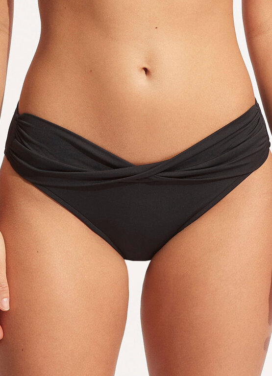 SEAFOLLY Seafolly Twist Band Mini Hipster Pant BLACK