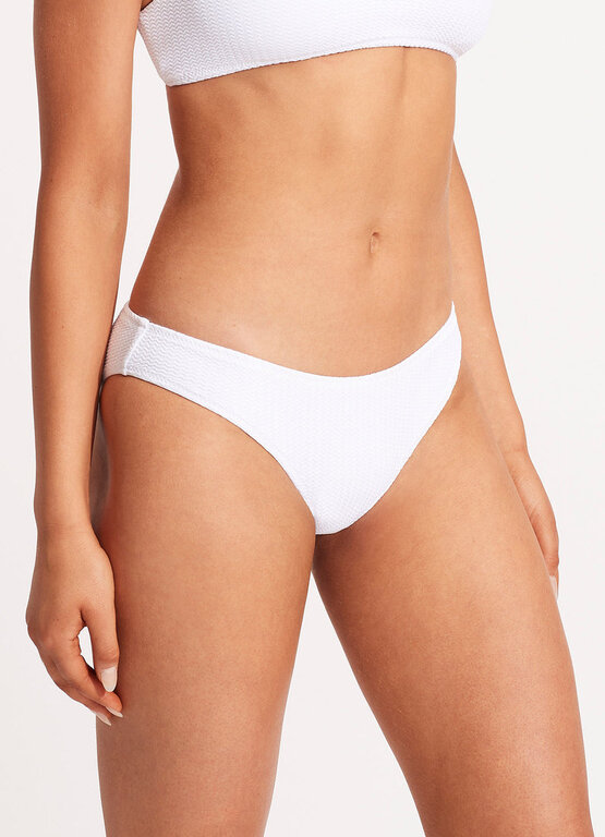 SEAFOLLY Seafolly Sea Dive Hipster Pant White