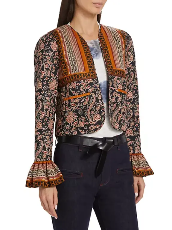 LOVE THE LABEL LOVE THE LABEL Jaelyn Jacket Riana Print