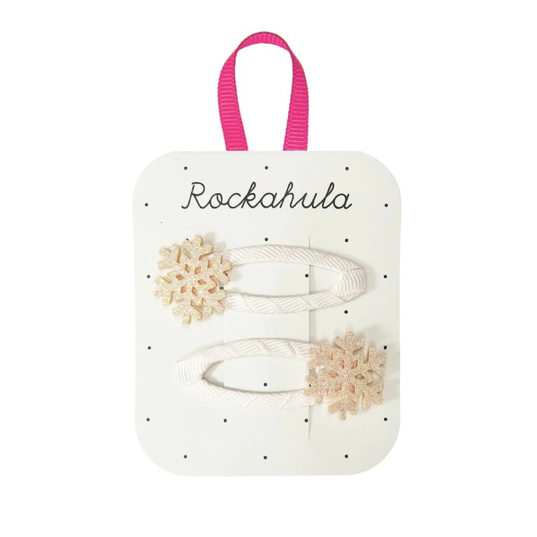 ROCKAHULA ROCKAHULA Shimmer Snowflake Clips