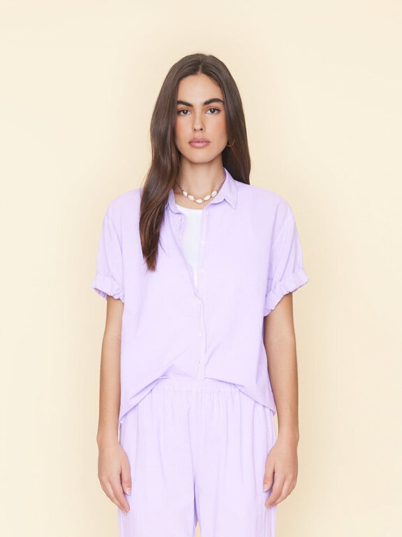 XIRENA Xirena Channing Shirt Lavender Bloom