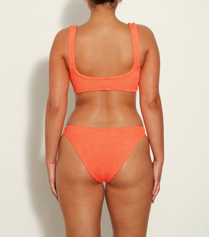 HUNZA G HUNZA G XANDRA BIKINI  ORANGE