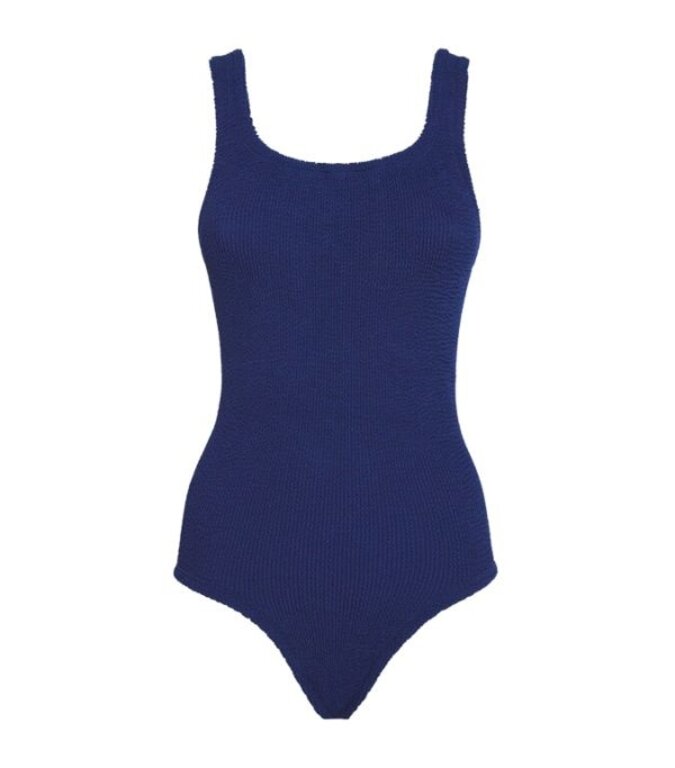 HUNZA G HUNZA G SQUARE NECK SWIM  NAVY
