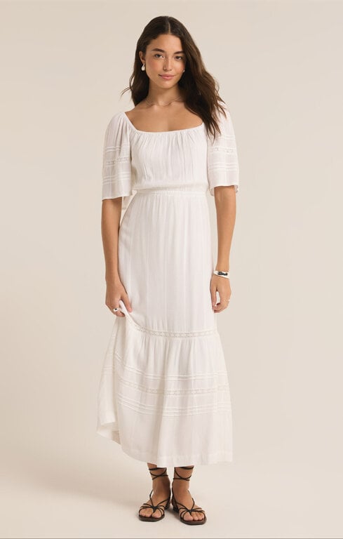 Z SUPPLY Z Supply Poppy Midi Dress White