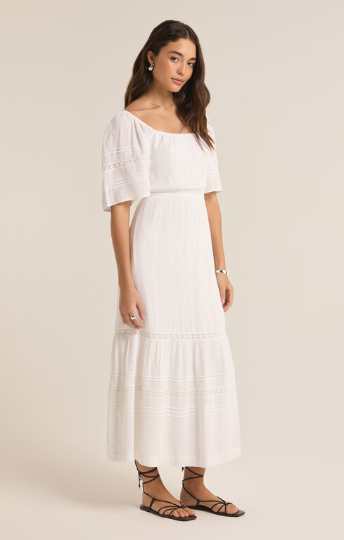 Z SUPPLY Z Supply Poppy Midi Dress White