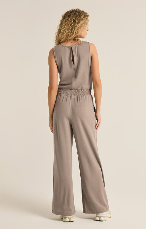 Z SUPPLY Z Supply Layover Jumpsuit Slate Grey