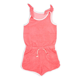 SHADE CRITTERS Shade Critters terry romper - coral coral