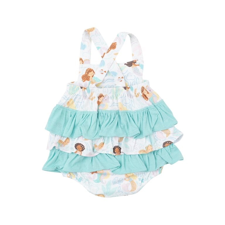 ANGEL DEAR Angel Dear SB Magical Mermaids Ruffle Sunsuit