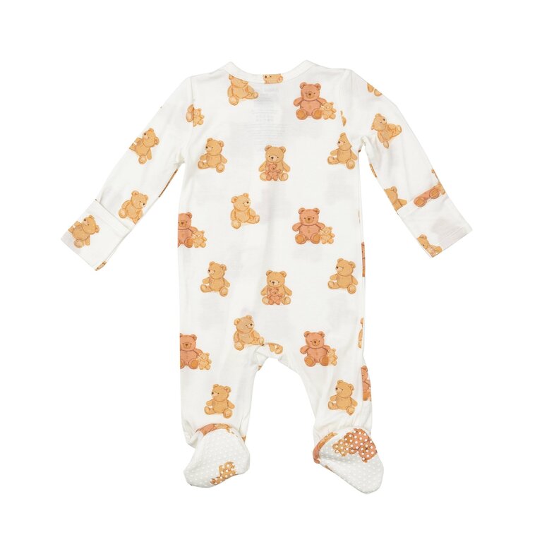 ANGEL DEAR Angel Dear SB Teddy Bears 2 Way Zipper Footie