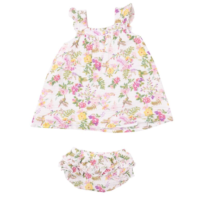 ANGEL DEAR Angel Dear SB Cute Hummingbirds Sundress & DC