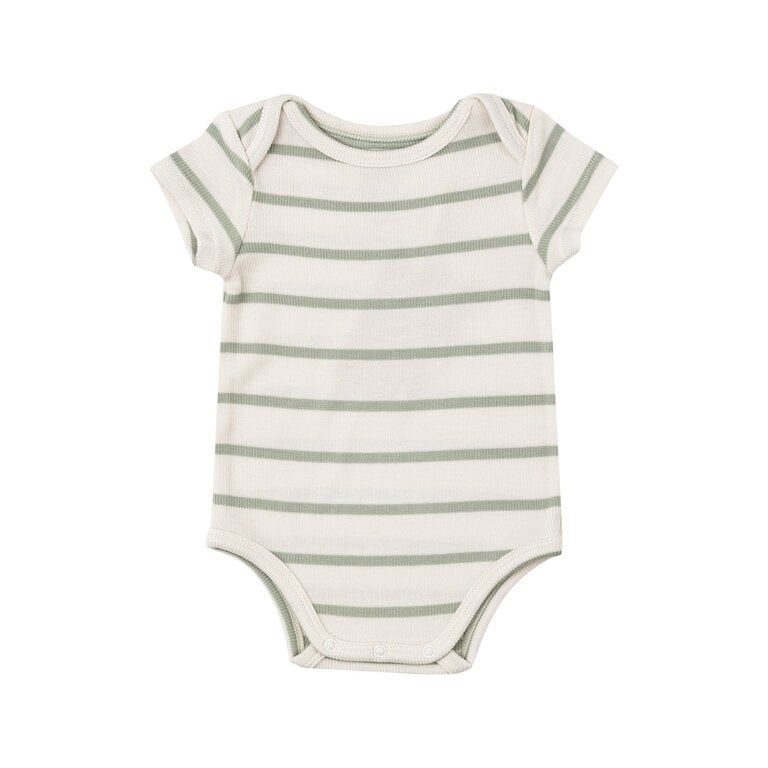 ANGEL DEAR Angel Dear SB Desert Sage + Sugar Swizzle S/S Bodysuit