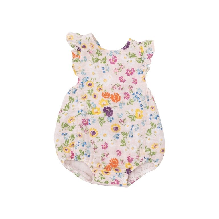 ANGEL DEAR Angel Dear SB Cheery Mix Floral Sunsuit